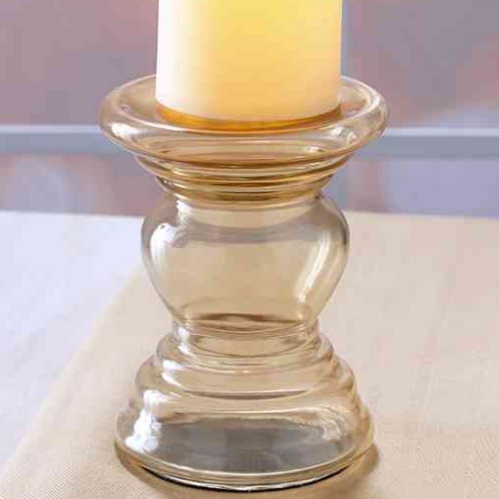 Short candle holder